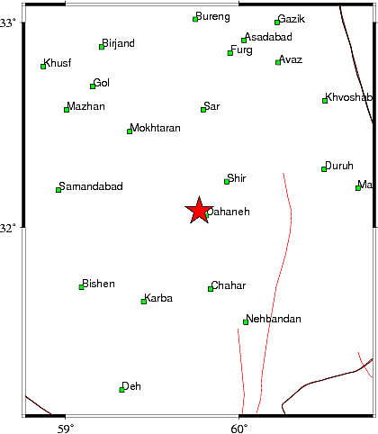 زلزله خراسان جنوبی را لرزاند (۳ بهمن ۱۴۰۲) زلزله خراسان جنوبی را لرزاند (۳ بهمن ۱۴۰۲)