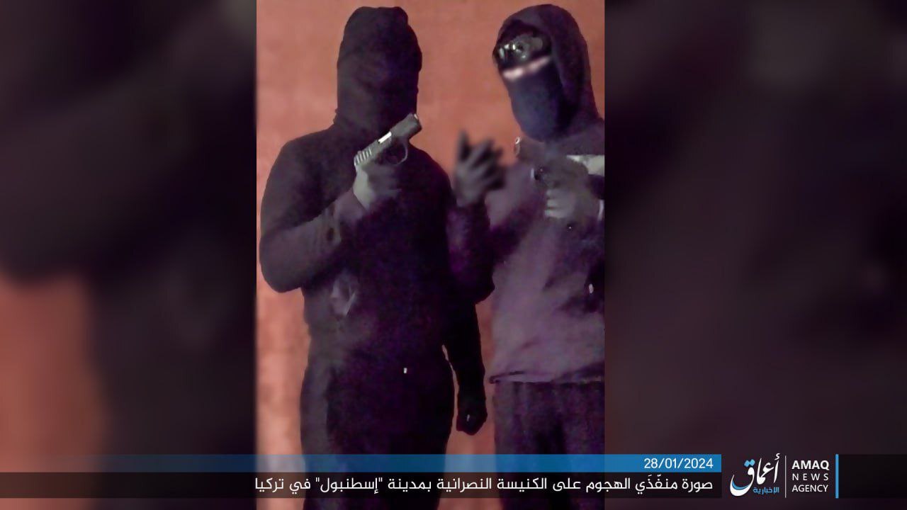 داعش مسئولیت حمله به کلیسایی در ترکیه را برعهده گرفت + فیلم و عکس