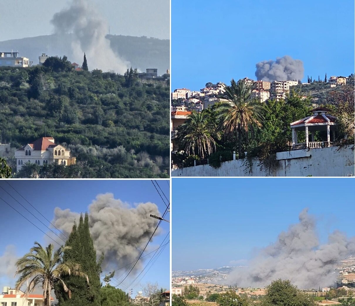 حملات جنگنده‌های رژیم صهیونیستی به جنوب لبنان+ فیلم و عکس