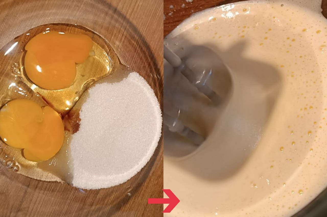 طرزتهیه ساده کاپ کیک شکلاتی با آبجوش تخم مرغ و شکر همزده