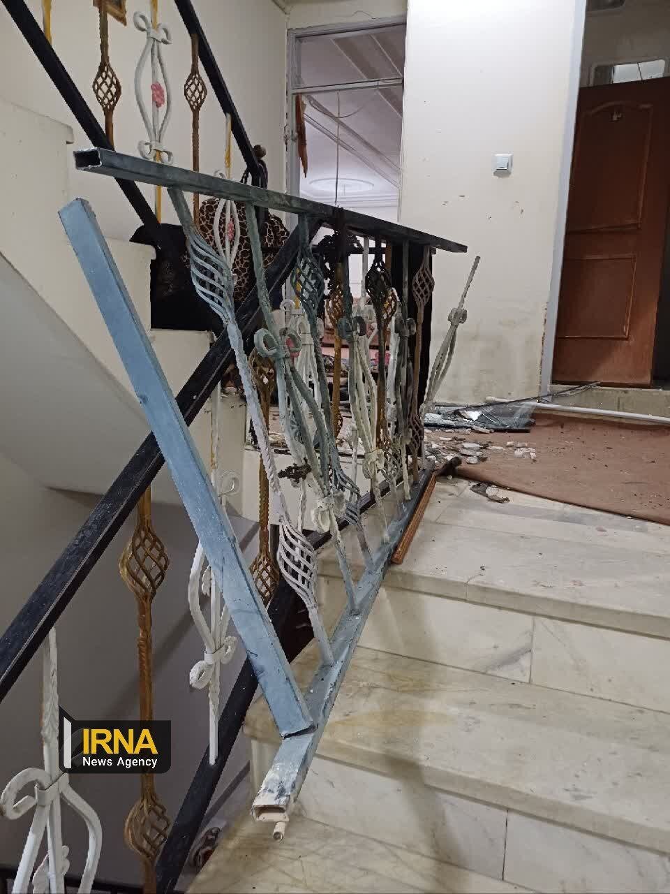 نخستین تصاویر از حادثه انفجار مواد محترقه در همدان