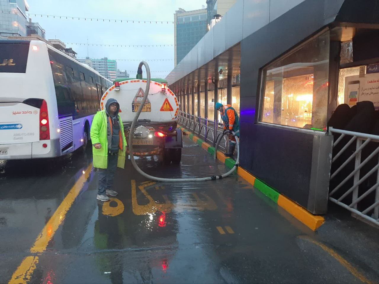 تاکنون هیچ مورد آبگرفتگی در سطح شهر مشهد گزارش نشده است (۲۲ اسفند ۱۴۰۲) تاکنون هیچ مورد آبگرفتگی در سطح شهر مشهد گزارش نشده است (۲۲ اسفند ۱۴۰۲)