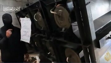 رونمایی گردان‌های قسام از پرتابگر جدید