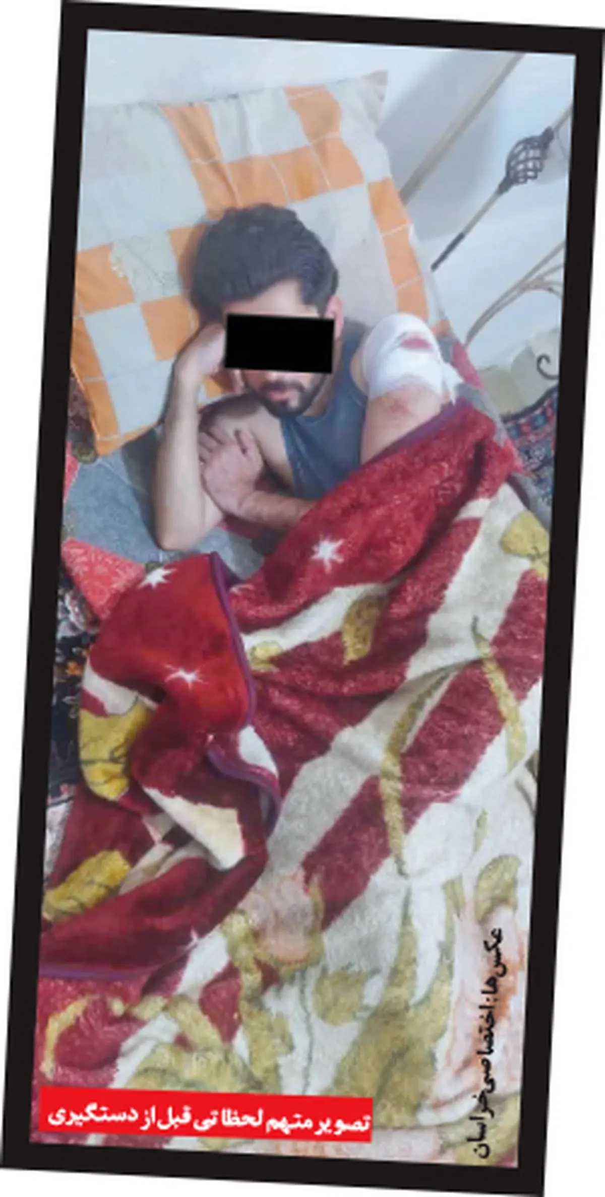 پلیس مشهد عامل جنایت خانوادگی را در خواب دستگیر کرد + عکس پلیس مشهد عامل جنایت خانوادگی را در خواب دستگیر کرد + عکس