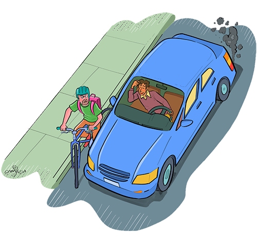 سهم اندک سفر با دوچرخه سهم اندک سفر با دوچرخه