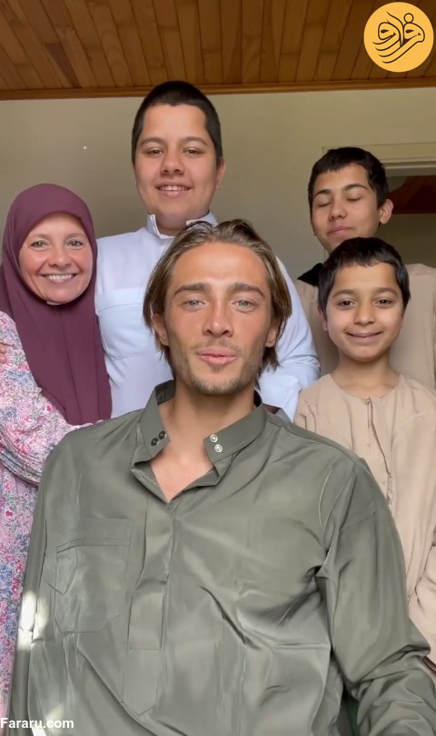 ستاره مشهور فرانسوی مسلمان شد + عکس ستاره مشهور فرانسوی مسلمان شد + عکس