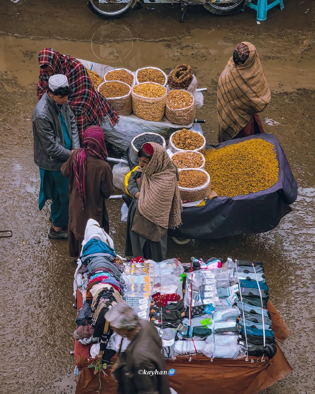 عید فطر در بازار کابل + عکس