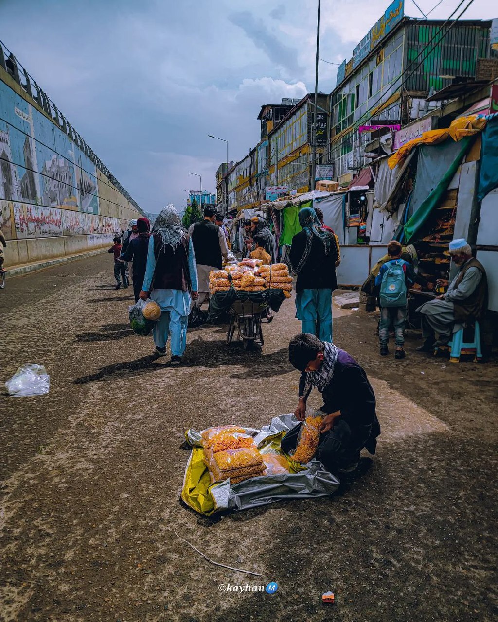 عید فطر در بازار کابل + عکس