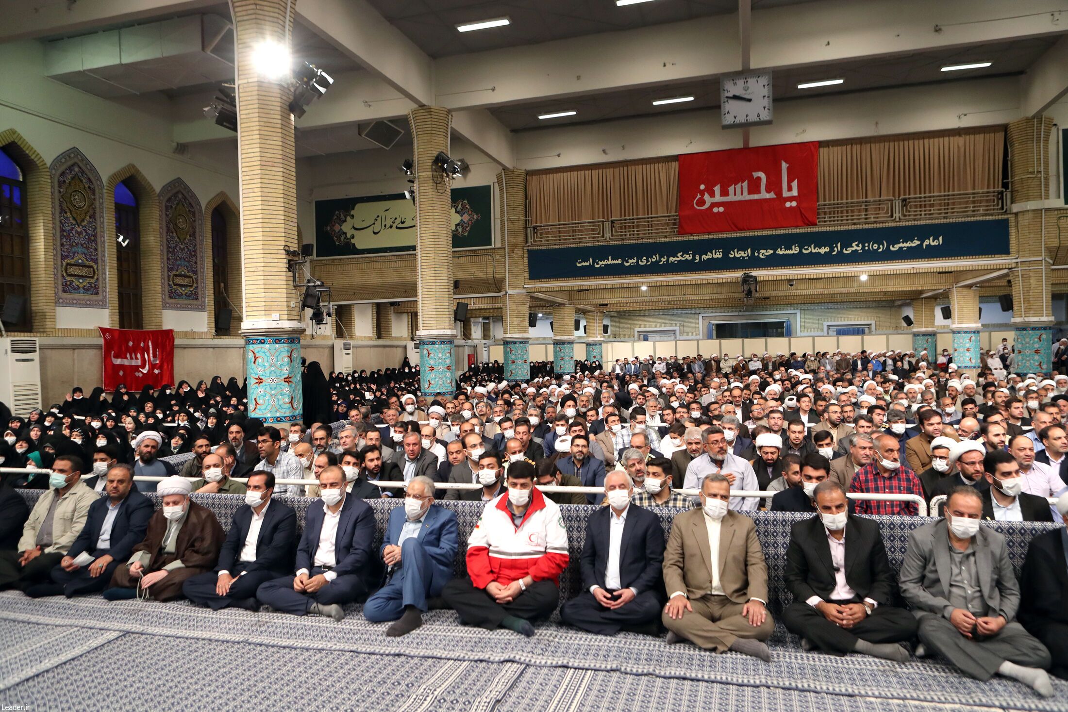 رهبر انقلاب: هدف حج اتحاد امت اسلامی در مقابل ظلم و استکبار است+ فیلم و عکس رهبر انقلاب: هدف حج اتحاد امت اسلامی در مقابل ظلم و استکبار است+ فیلم و عکس