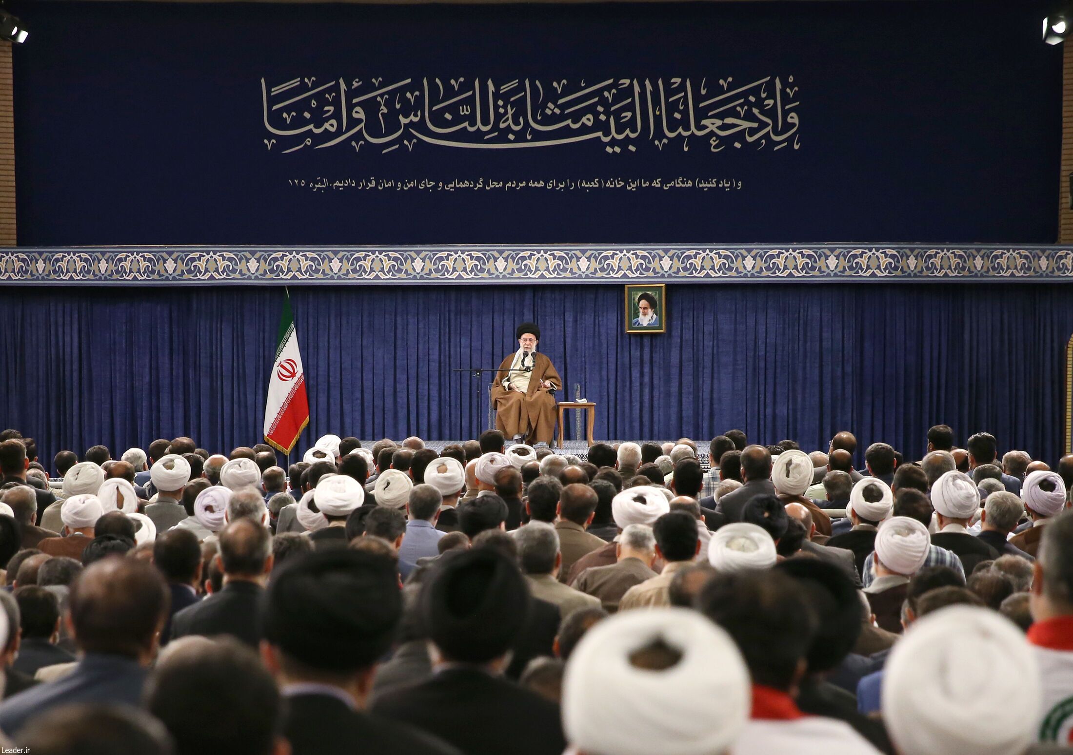 رهبر انقلاب: حج، میقاتی بینالمللی و میعادی جهانی است| اگر حج نباشد امت اسلامی فروخواهد پاشید+ فیلم و عکس رهبر انقلاب: حج، میقاتی بینالمللی و میعادی جهانی است| اگر حج نباشد امت اسلامی فروخواهد پاشید+ فیلم و عکس