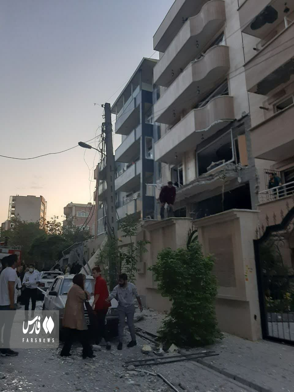 انفجار مهیب گاز تبریز حادثه آفرید + فیلم و تصاویر