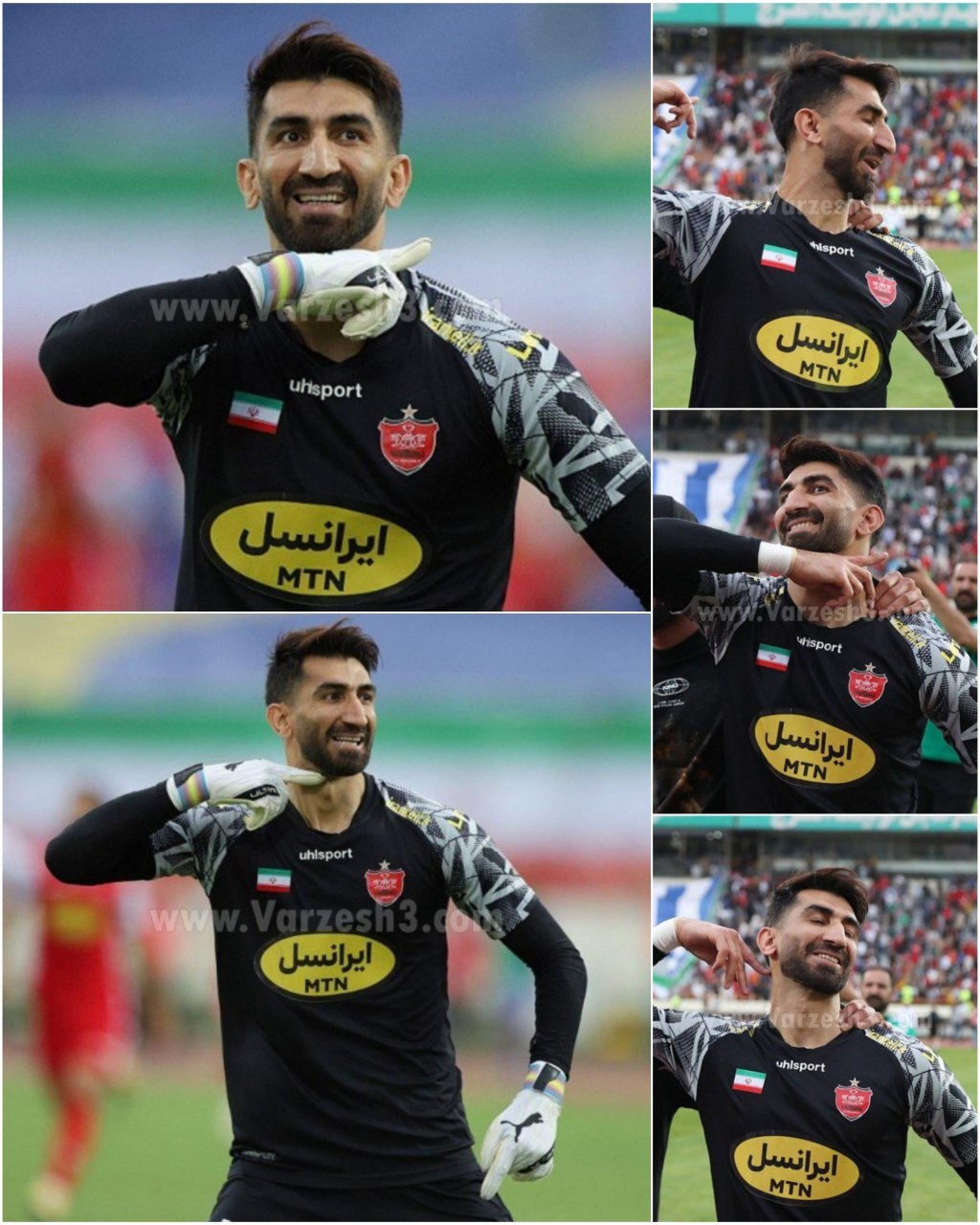 استقلال از بیرانوند شکایت می‎کند + عکس شادی بیرانوند