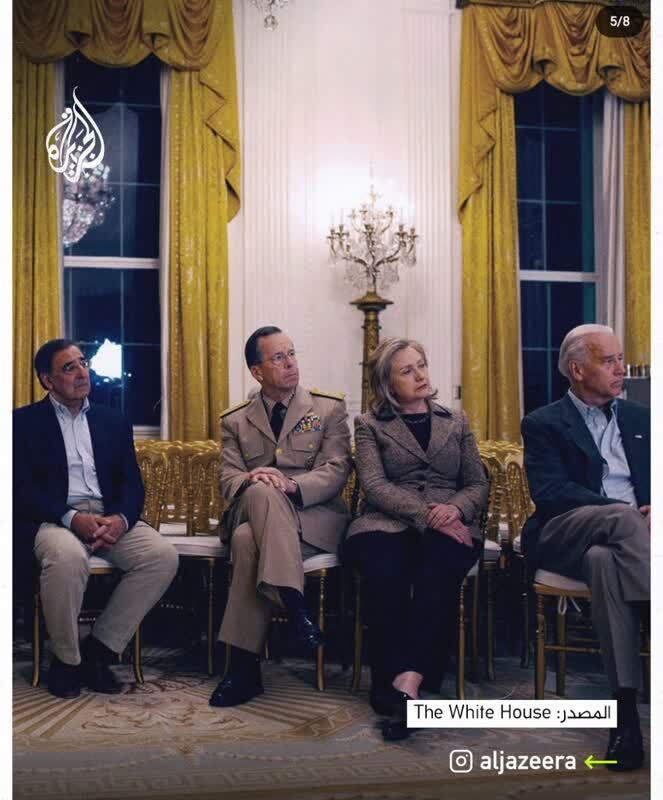 تصاویری جدید از اتاق عملیات آمریکایی‌ها برای قتل بن لادن منتشر شد