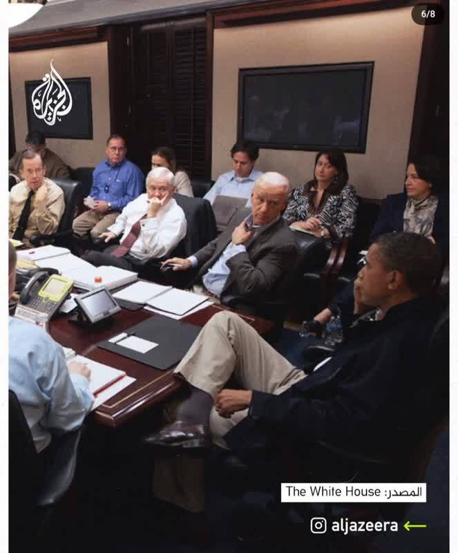 تصاویری جدید از اتاق عملیات آمریکایی‌ها برای قتل بن لادن منتشر شد