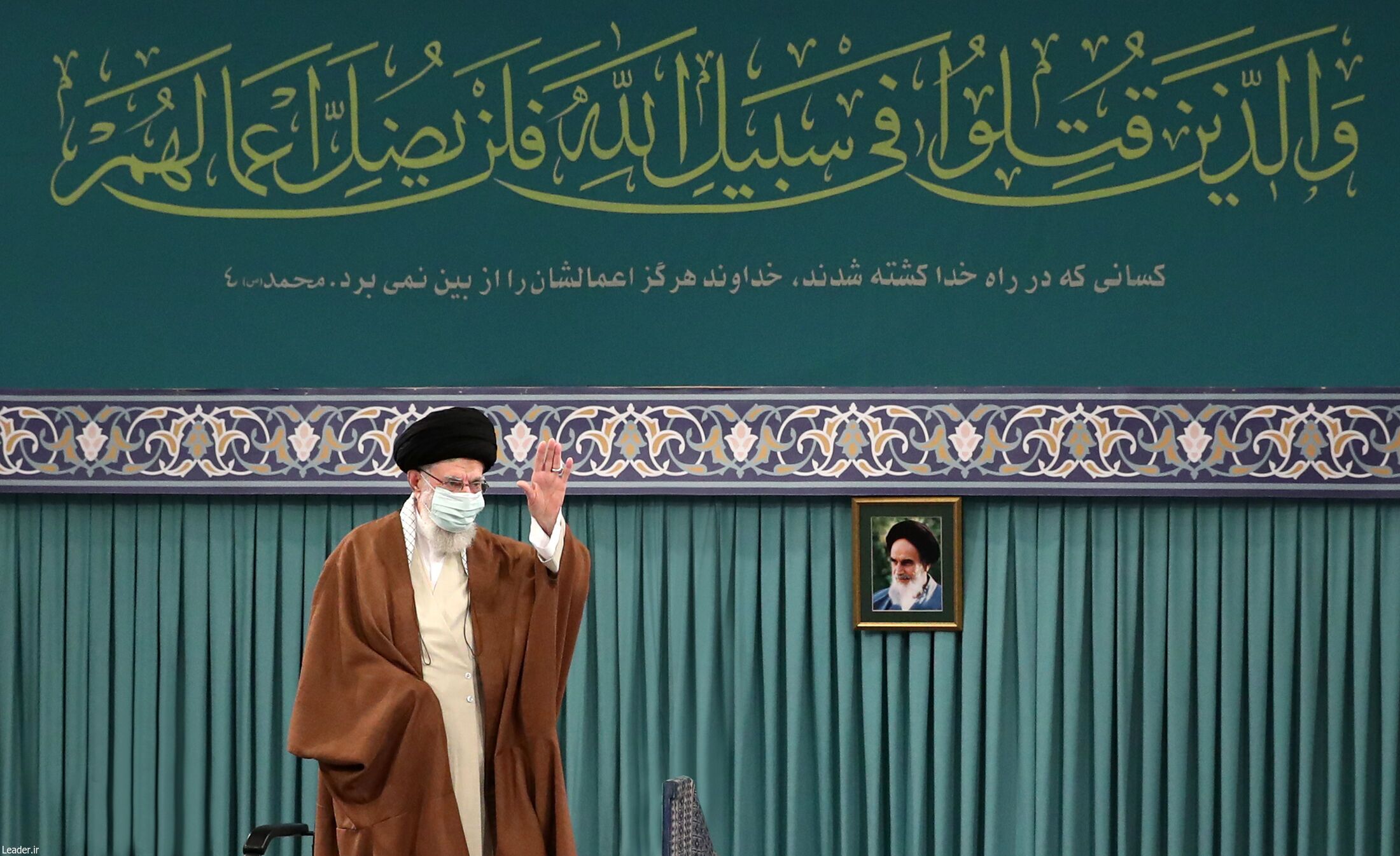 رهبر انقلاب: زنده نگهداشتن یاد شهدا، جهادی بزرگ است| یاد، سلوک و مجاهدت شهدا به نسل جوان منتقل شود+ فیلم و عکس رهبر انقلاب: زنده نگهداشتن یاد شهدا، جهادی بزرگ است| یاد، سلوک و مجاهدت شهدا به نسل جوان منتقل شود+ فیلم و عکس