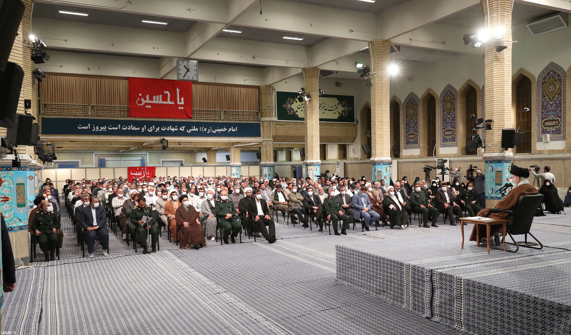 رهبر انقلاب: زنده نگهداشتن یاد شهدا، جهادی بزرگ است| یاد، سلوک و مجاهدت شهدا به نسل جوان منتقل شود+ فیلم و عکس رهبر انقلاب: زنده نگهداشتن یاد شهدا، جهادی بزرگ است| یاد، سلوک و مجاهدت شهدا به نسل جوان منتقل شود+ فیلم و عکس