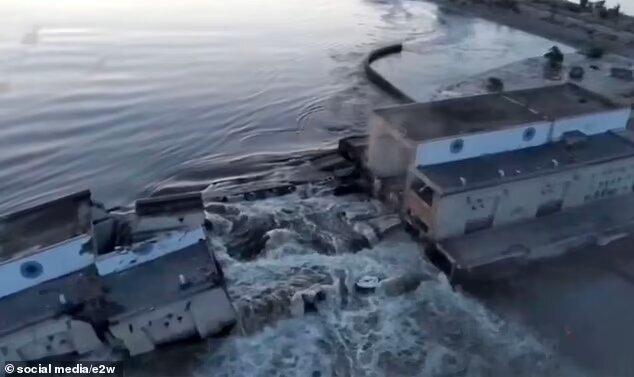 انفجار سد «کاخوفکا» در خرسون اوکراین + عکس و فیلم انفجار سد «کاخوفکا» در خرسون اوکراین + عکس و فیلم