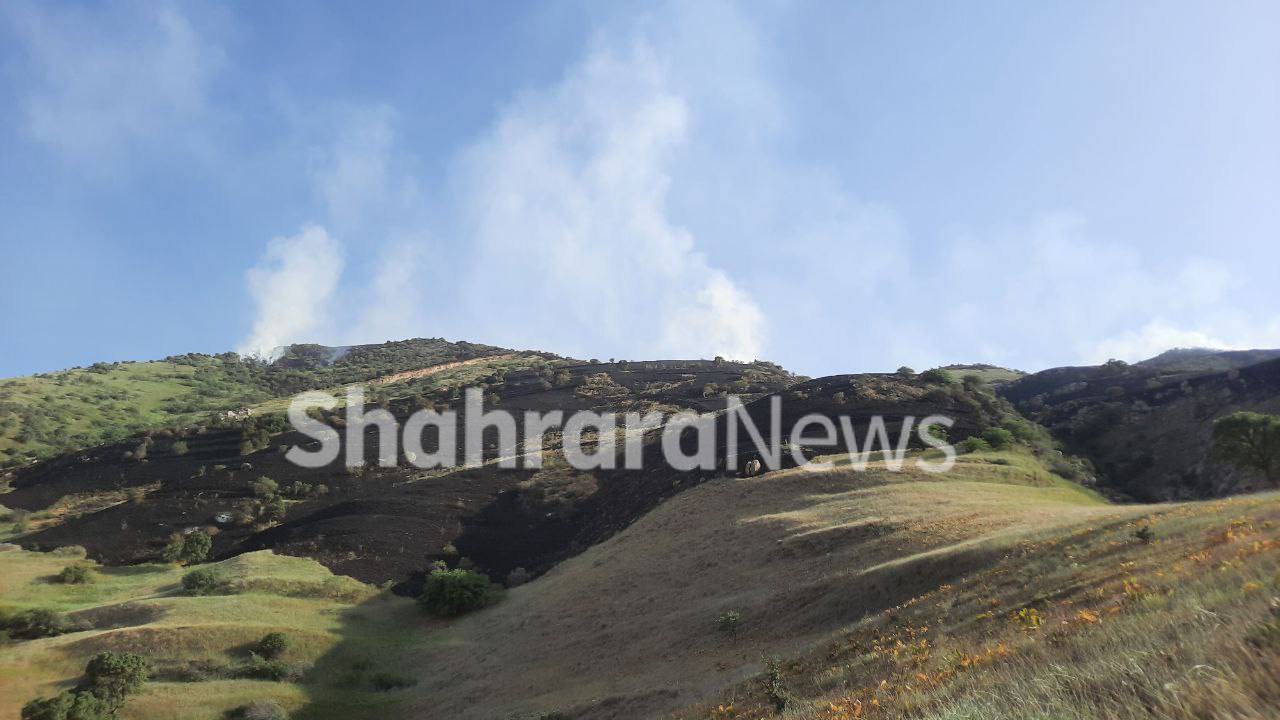 بیش از ۶۰ هکتار از مراتع کلات در آتش سوخت+ عکس (۲۲ خرداد ۱۴۰۲)