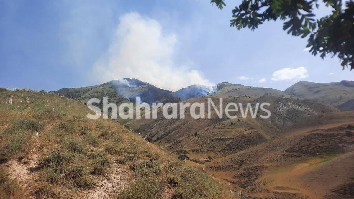 فرماندار کلات: دلیل آتش‌سوزی مراتع کلات، گرمای شدید هوا بود | آتش‌سوزی خسارت جانی و مالی نداشته است