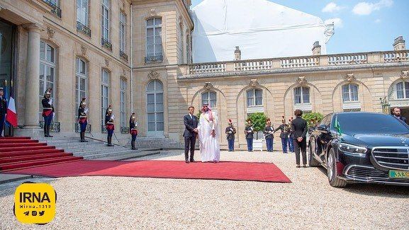 مکرون با بن سلمان در فرانسه دیدار کرد + تصاویر