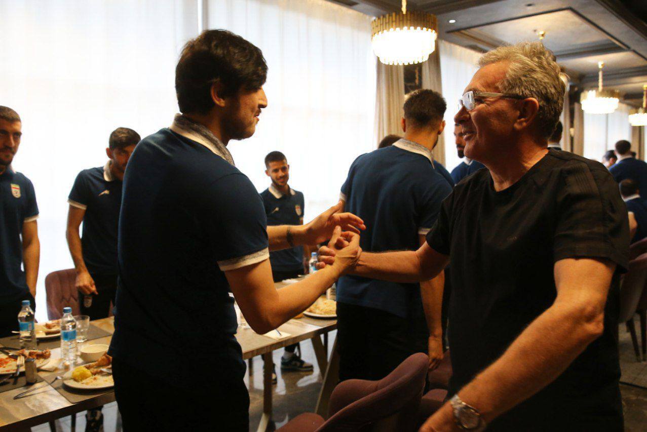 حضور برانکو در اردوی تیم ملی فوبال ایران + عکس