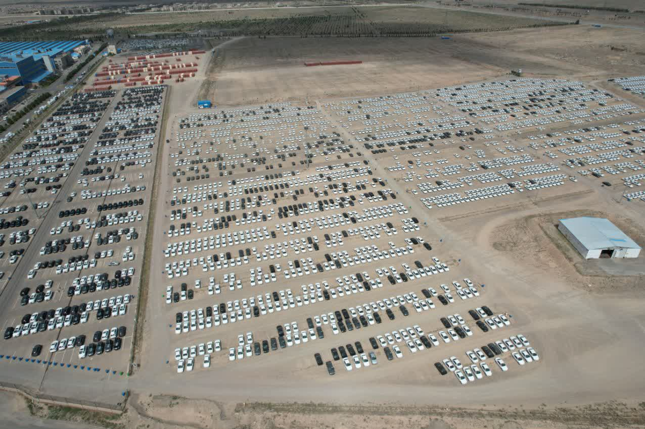 دپوی خودروهای پارس و هایما در کارخانه ایران خودرو بینالود + فیلم و تصاویر