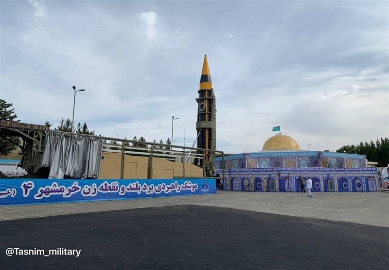 موشک راهبردی بردبلند و نقطه زن «خیبر» رونمایی شد + جزئیات موشک راهبردی بردبلند و نقطه زن «خیبر» رونمایی شد + جزئیات