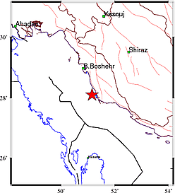 زلزله استان بوشهر را لرزاند (۶ خرداد ۱۴۰۲) زلزله استان بوشهر را لرزاند (۶ خرداد ۱۴۰۲)