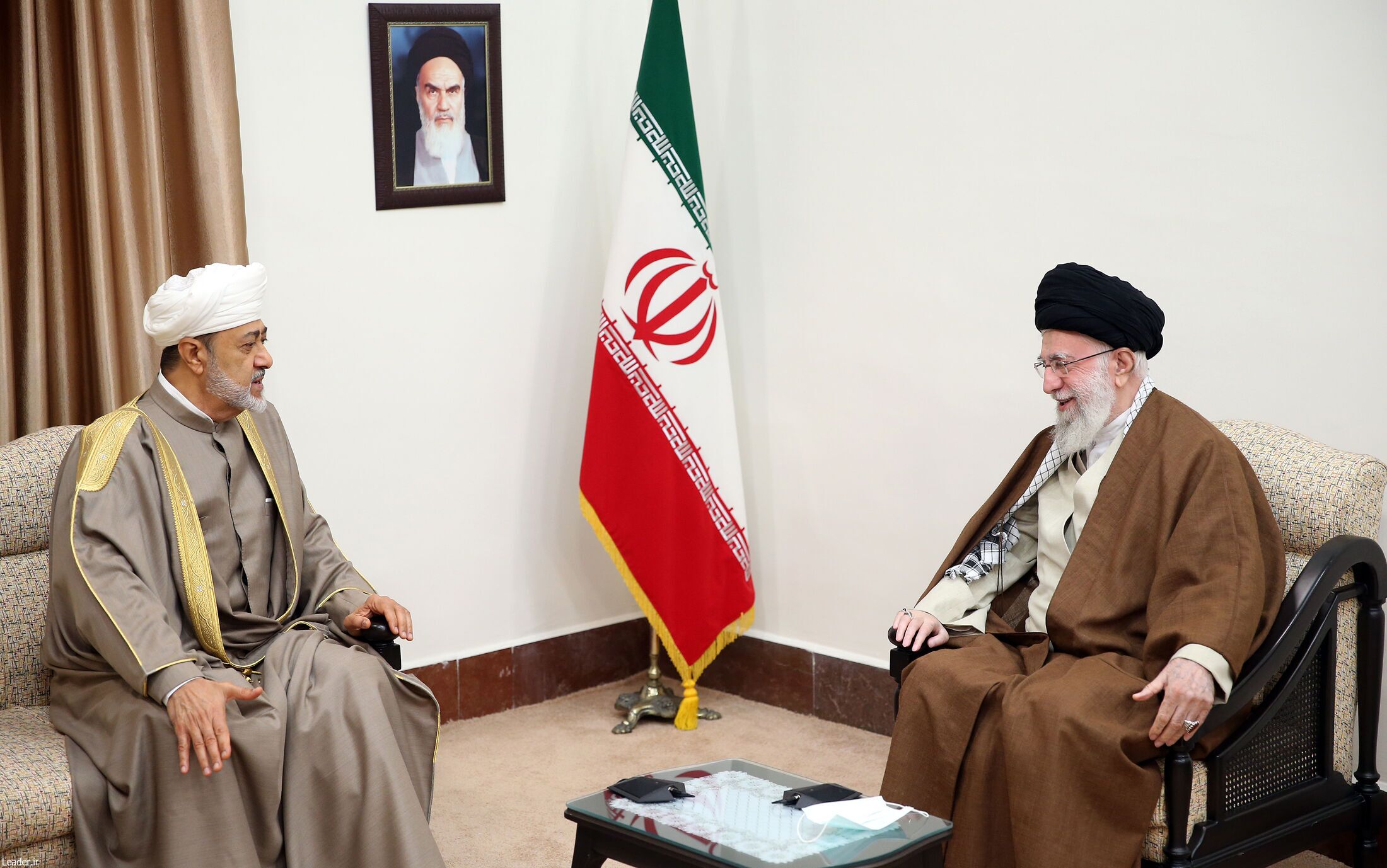 دیدار سلطان عمان با رهبر انقلاب+ عکس دیدار سلطان عمان با رهبر انقلاب+ عکس