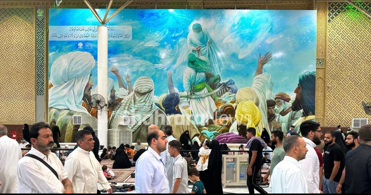 اثر جدید روح الامین درباره عید غدیرخم رونمایی شد + عکس