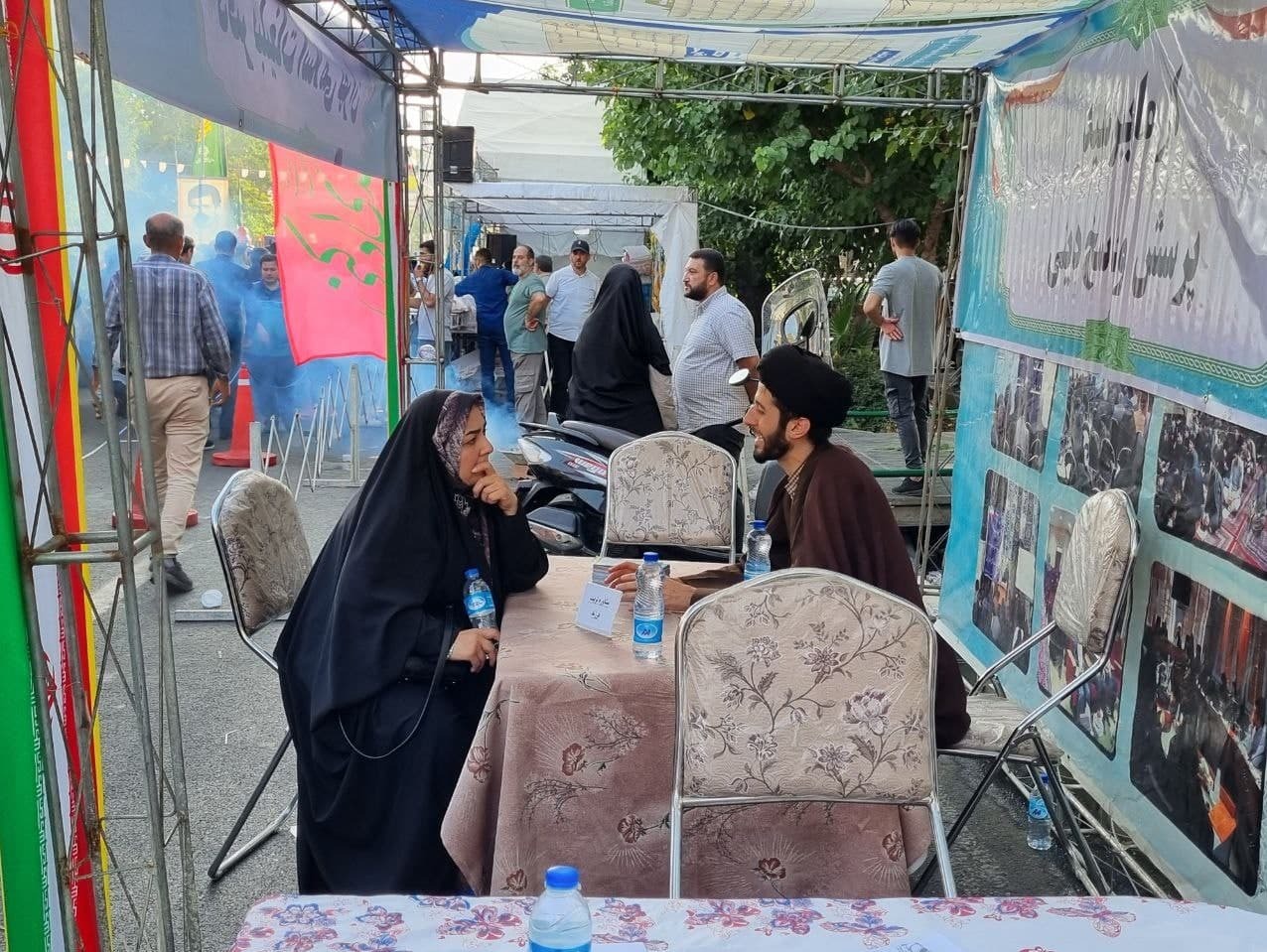 مهمانی ۱۰ کیلومتری عید غدیر در تهران آغاز شد + تصاویر و فیلم مهمانی ۱۰ کیلومتری عید غدیر در تهران آغاز شد + تصاویر و فیلم