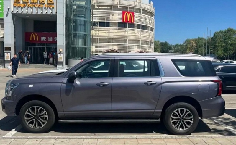 انتشار تصاویر جدید شاسی بلند هاوال H۵