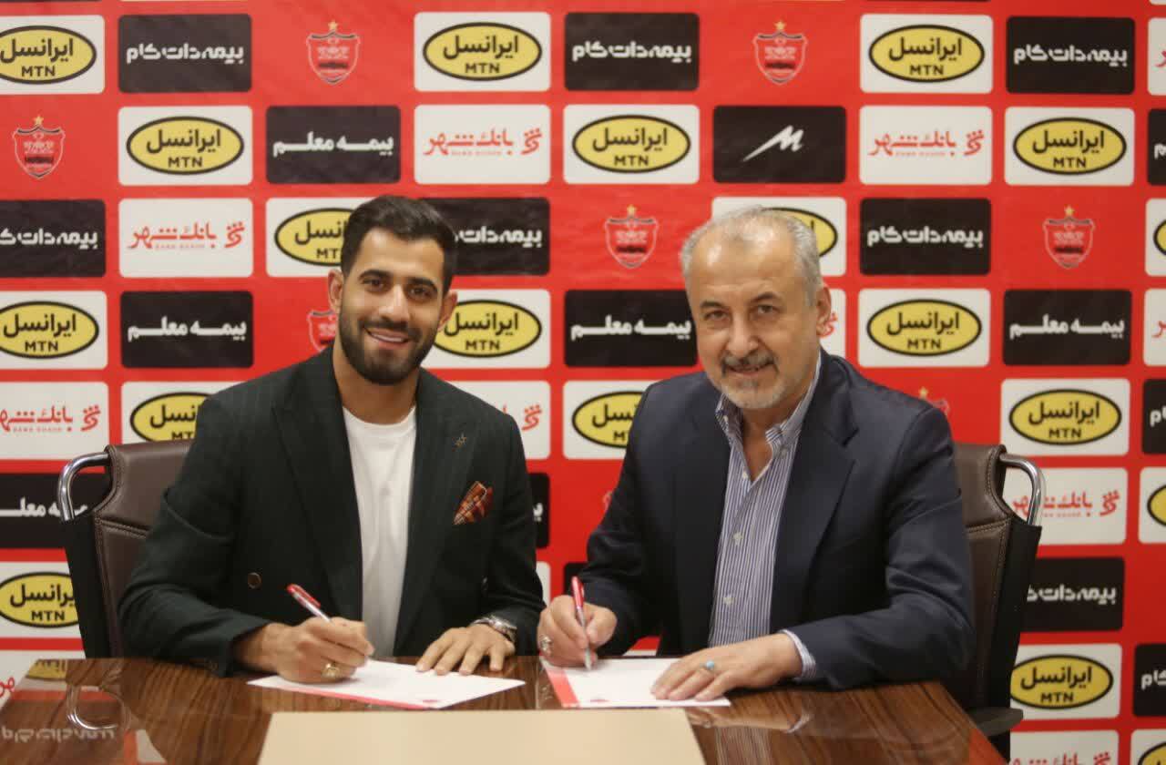 توافق ۲ ساله کنعانیزادگان با پرسپولیس + عکس و فیلم توافق ۲ ساله کنعانیزادگان با پرسپولیس + عکس و فیلم