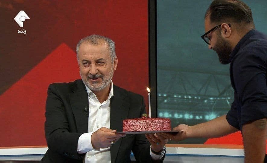 جشن تولد برای مدیرعامل پرسپولیس در رسانه ملی+عکس