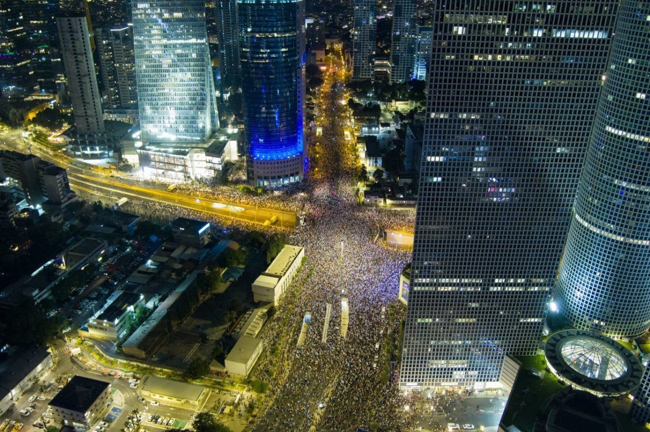 تظاهرات گسترده ضد نتانیاهو در قدس و تلآویو + فیلم و عکس تظاهرات گسترده ضد نتانیاهو در قدس و تلآویو + فیلم و عکس