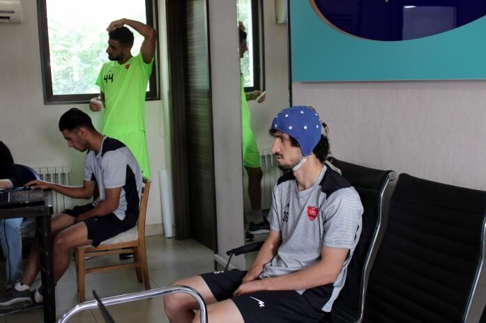 تست پزشکی بازیکنان پرسپولیس + عکس