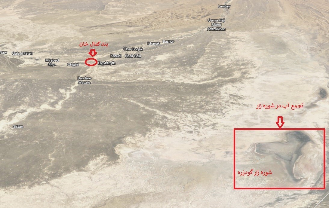تصاویر، ادعای طالبان درباره حقآبه هیرمند را کاملاً بیاعتبار میکند تصاویر، ادعای طالبان درباره حقآبه هیرمند را کاملاً بیاعتبار میکند