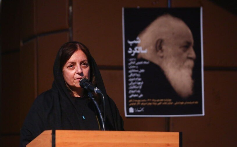 مراسم اولین سالگرد درگذشت هوشنگ ابتهاج برگزار شد + (عکس)