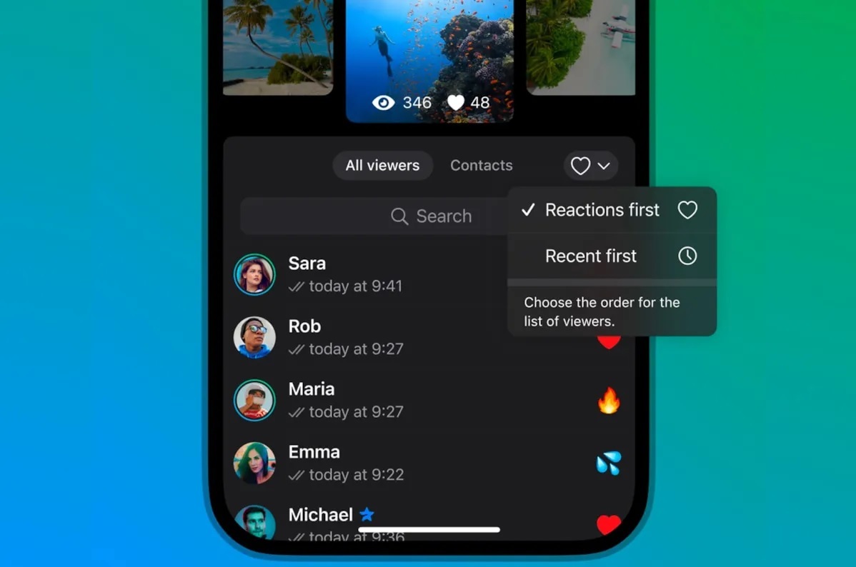 همهچیز درباره استوری تلگرام و ویژگیهای منحصربهفردش + آموزش همهچیز درباره استوری تلگرام و ویژگیهای منحصربهفردش + آموزش
