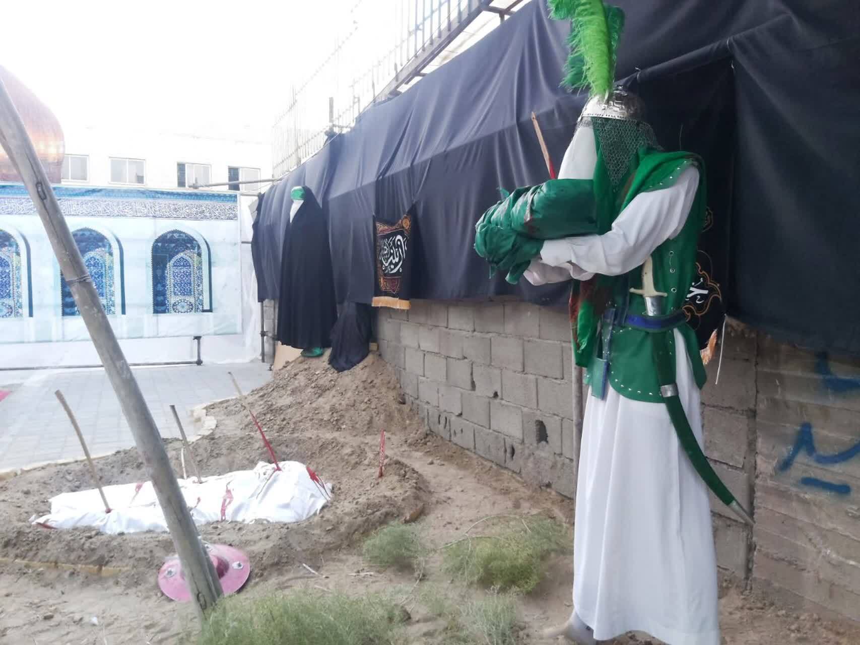 نخستین نمایشگاه محرمی مهاجران افغانستانی در مشهد برگزار شد + تصاویر