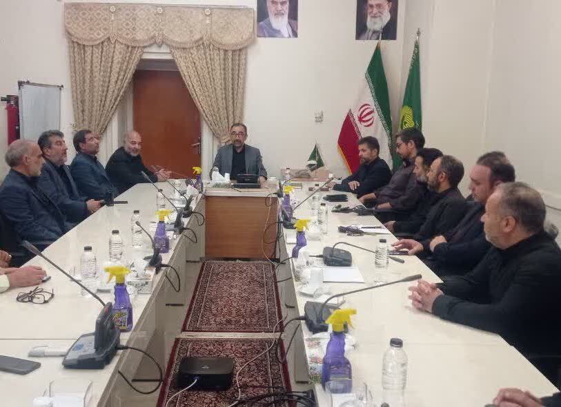 حضور استاندار خراسان رضوی در جمع خادمان نظم و امنیت حرم مطهر رضوی