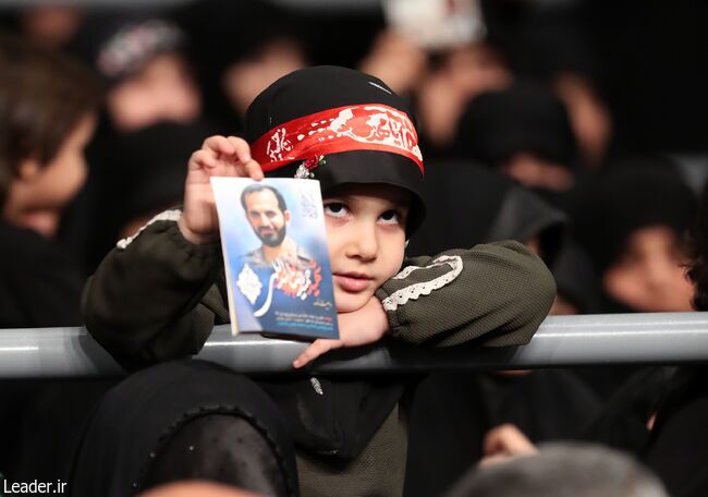 مراسم شام غریبان عاشورای حسینی با حضور رهبر معظم انقلاب+ تصاویر