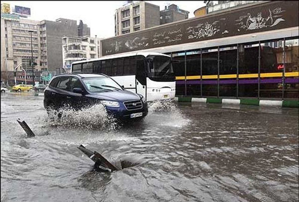 هشدار آبگرفتگی معابر در ۹ استان کشور (۱۱ شهریور ۱۴۰۲)