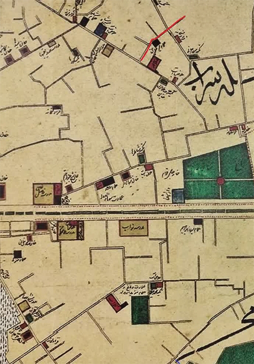 میرعلم‌خان؛ کوچه مدرسه‌ها و دالان‌ها