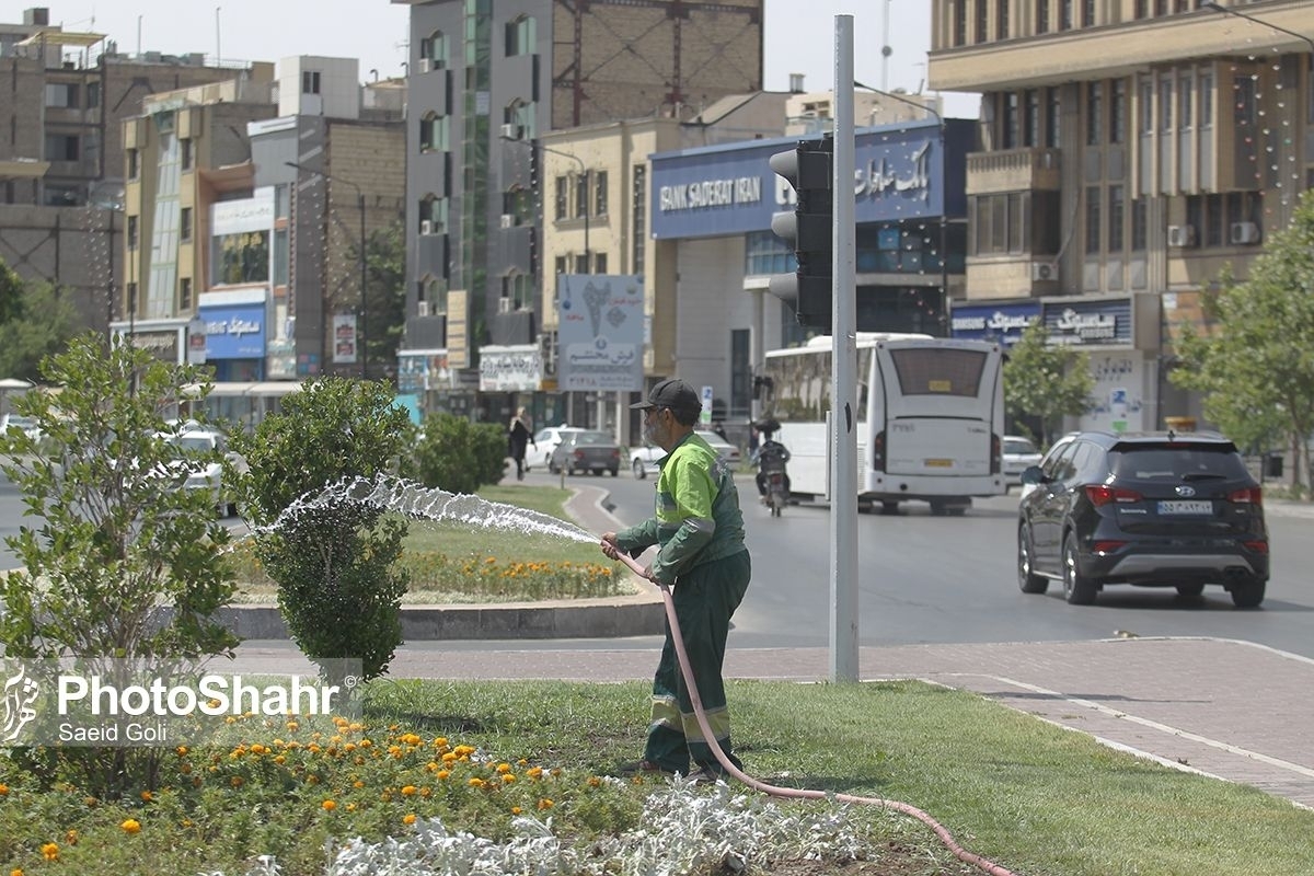 کاهش ١١ درجه‌ای دما در خراسان رضوی در روز دوشنبه (۱۸ شهریور ۱۴۰۲)