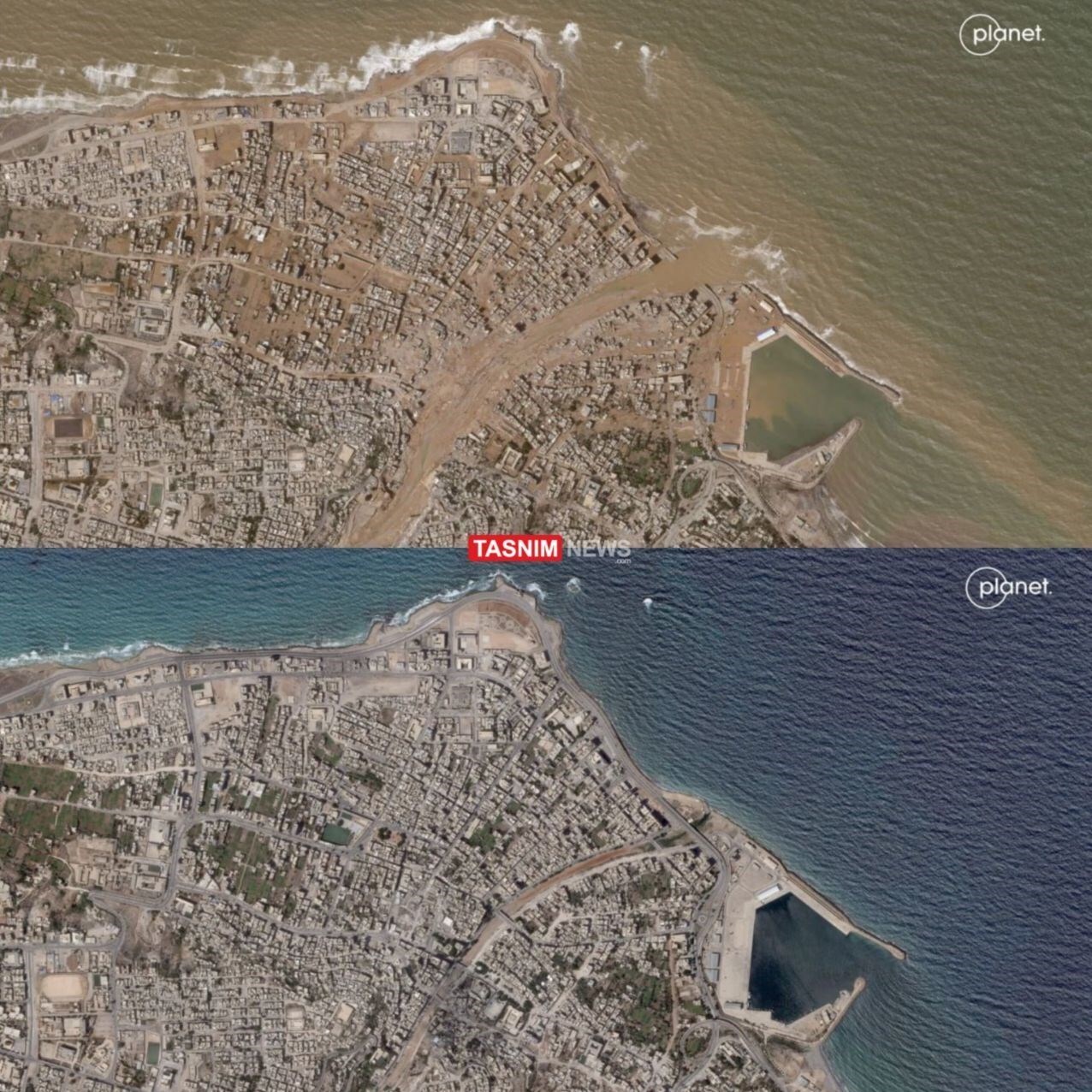 تعداد جانباختگان سیل در لیبی به ۵۳۰۰ نفر رسید تعداد جانباختگان سیل در لیبی به ۵۳۰۰ نفر رسید