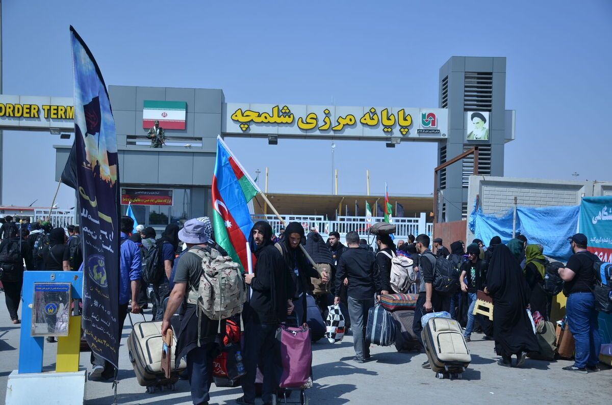 آخرین آمار تردد زائران از مرز شلمچه و چذابه (۴ شهریور ۱۴۰۲)