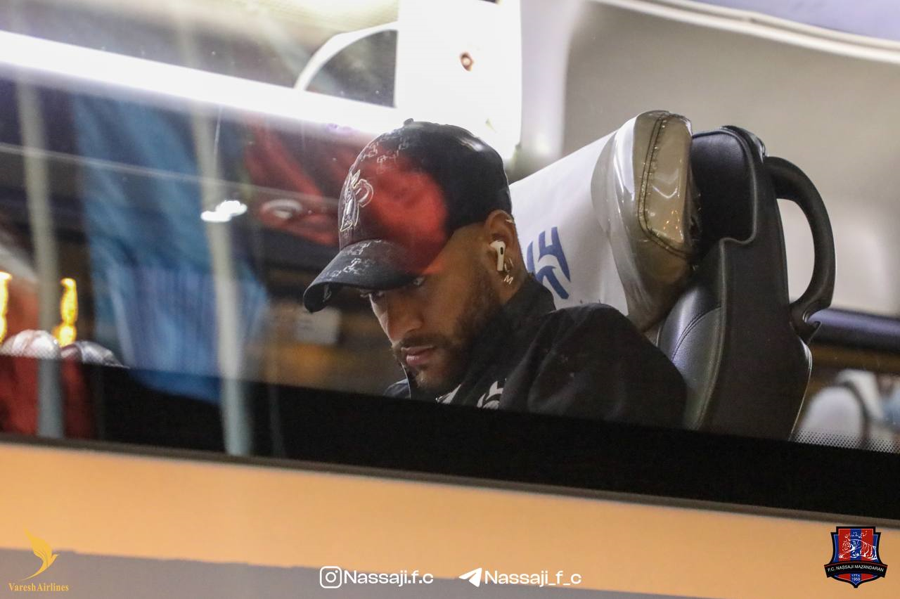 نیمار به ایران رسید + فیلم و تصاویر