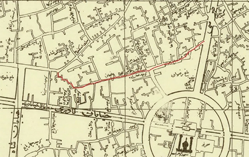 کوچه مهمان‌سرا‌های مشهد