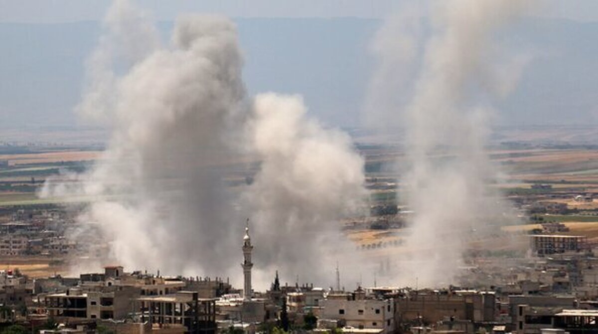 حملات ارتش سوریه به پایگاه‌های تروریست‌ها در استان ادلب